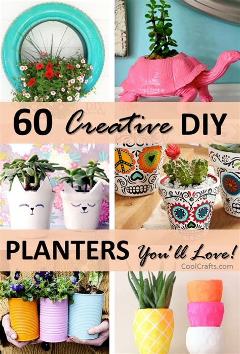 60 Creative Diy Planters Youll Love For Your Home • Cool Crafts