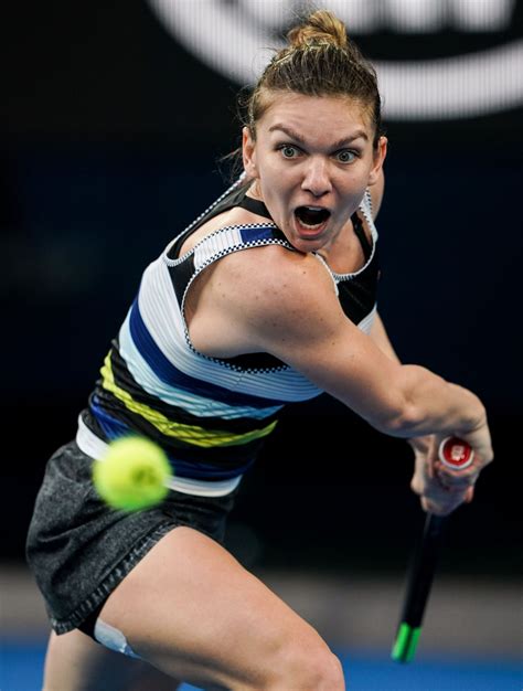 Grand slam she didn´t win any grand slam title, but she will 😉 favorit tournament she said the roland garros is her favorite tournament and her favorit host city is paris. Simona Halep - Australian Open 01/21/2019