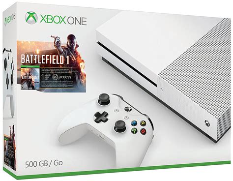 Microsoft Xbox One S 500gb Battlefield 1 Special Edition 889842118858