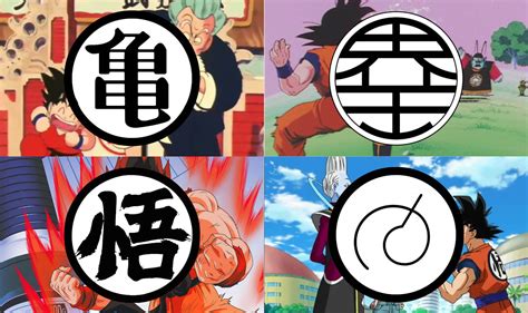 All Of Gokus Gi Symbols Explained Dragon Ball Guru