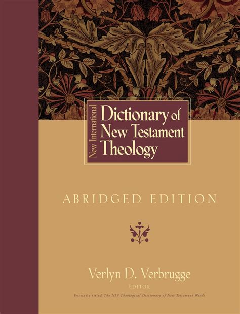 New International Dictionary Of New Testament Theology Abridged