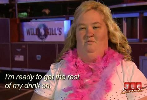 Here Comes Honey Boo Boo Mama June Downs Shots And Grinds At Her