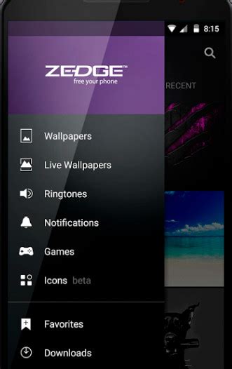 Download Zedge Free Ringtones And Wallpaper Gallery