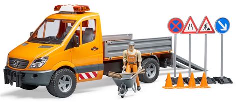 Bruder Toys Mercedes Benz Sprinter Municipal Work Truck