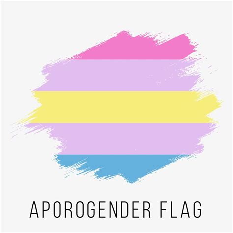 Pride Flag Aporogender Lgbt Sexual Identity Design Template 17584129 Vector Art At Vecteezy