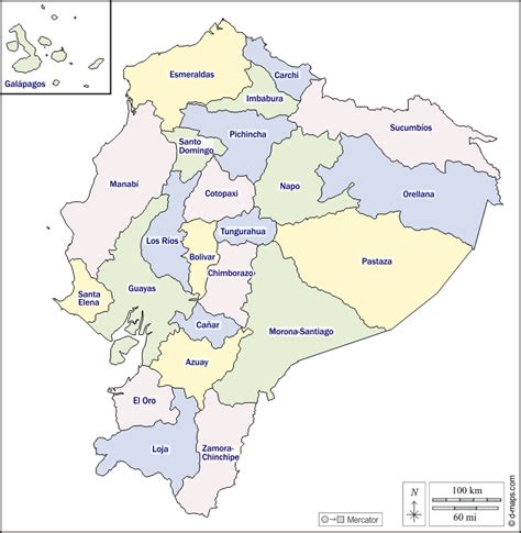 Ecuador Mapa Gratuito Mapa Mudo Gratuito Mapa En Blanco Gratuito