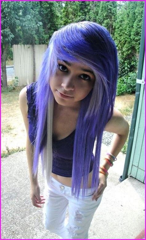 15 Great A Funky Look With Emo To Your Purple Hair Emo Hair Emo Hair