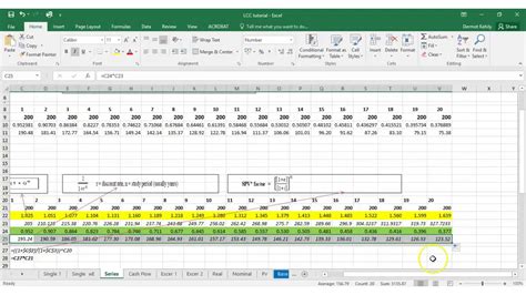 Life Cycle Costing Lcc In Excel Youtube