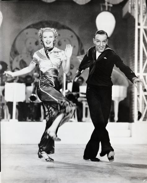 Ginger Rogers And Fred Astaire The Fleets In With Images Ginger