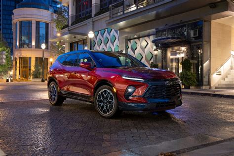 Chevrolet Reveals Updated 2023 Blazer Midsize SUV