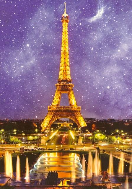 France Eiffel Tower Starry Night Flickr Photo Sharing