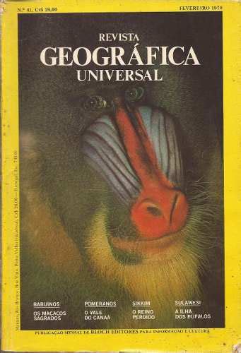 Revista Geográfica Universal Fevereiro 1978 Higino Cultural
