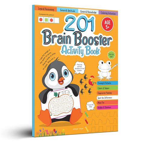 201 Brain Booster Activity Book For Age 5 Book Mart Wll