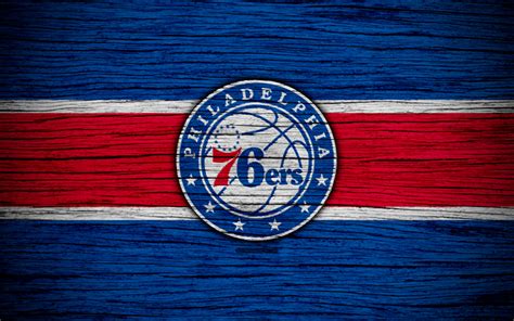 There are 332 76ers logo for sale on etsy, and they cost $8.91 on average. Download wallpapers 4k, Philadelphia 76ers, NBA, wooden ...