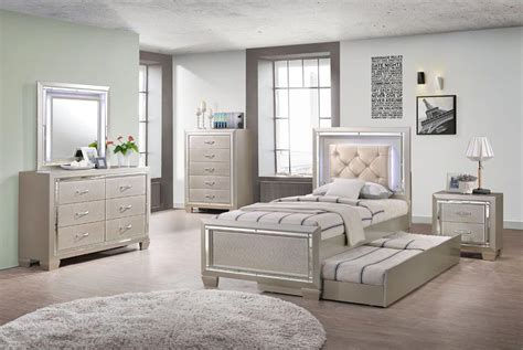 Free delivery & warranty available. Platinum Youth 6 Piece Twin or Full Bedroom Set | Gonzalez ...