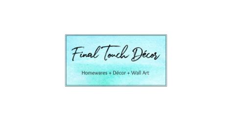 Final Touch Decor 5 Star Featured Members