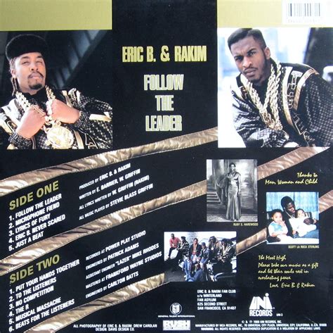 Eric B And Rakim Follow The Leader Vinyl The Best Rap Vinyls