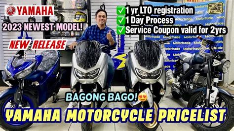 2023 MOTORTRADE YAMAHA MOTORCYCLE PRICE LIST IN THE PHILIPPINES