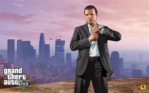 Grand Theft Auto V Los Santos Michael Wallpaper Hd Games 4k