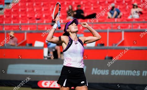 Alize Cornet France Action During Quarterfinal Editorial Stock Photo
