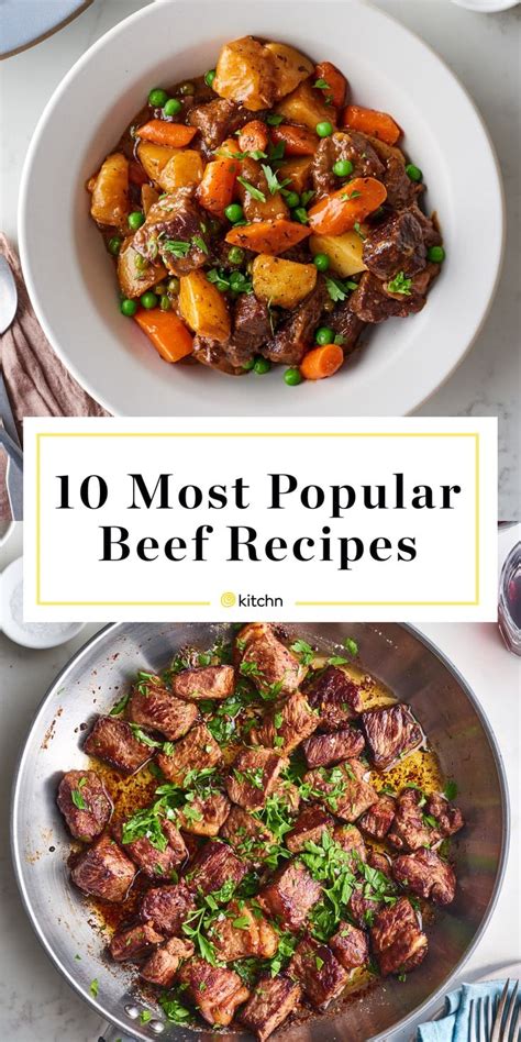 These Were The 10 Most Popular Beef Recipes Of The Year In 2020 Beef