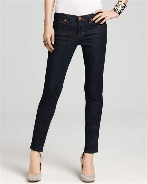 J Brand 910 Low Rise Skinny Jeans In Pure Bloomingdales