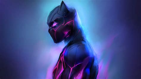 Black Panther Fanartwork Wallpaperhd Superheroes Wallpapers4k