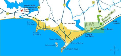 Mapas De Punta Del Este Uruguai Mapasblog