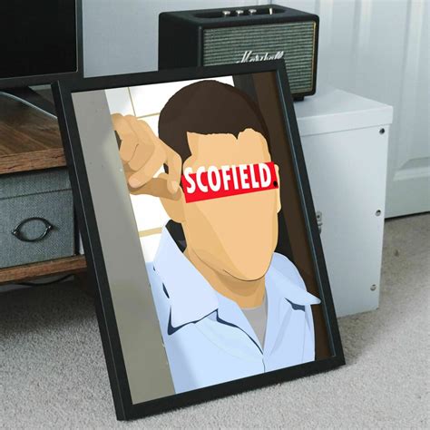 Michael Scofield Poster 30 X 40 Cm Hugoloppi