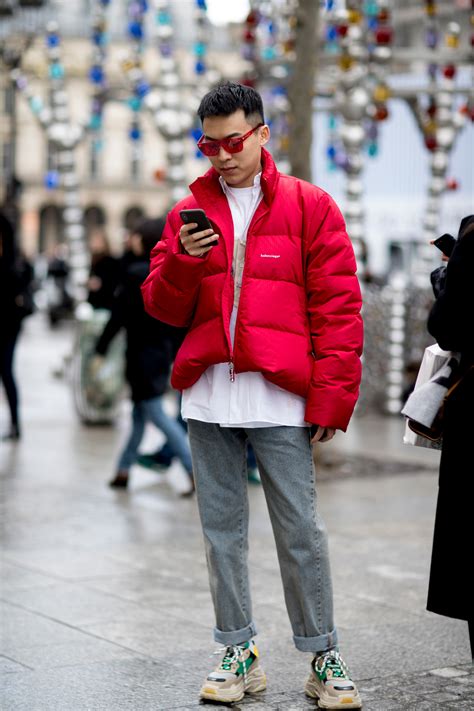 Paris Fashion Week Mens Street Style Fall 2018 Day 2 The Impression