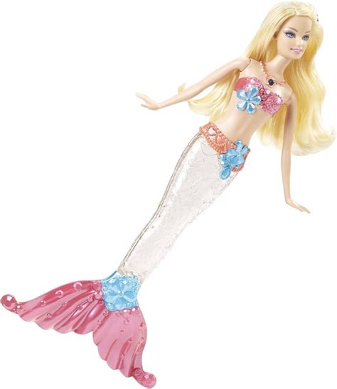 Jp バービーbarbie Sparkle Lights Mermaid Barbie Doll V7047 輸入品 おもちゃ
