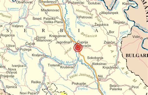 Mapa Srbije Paracin Superjoden