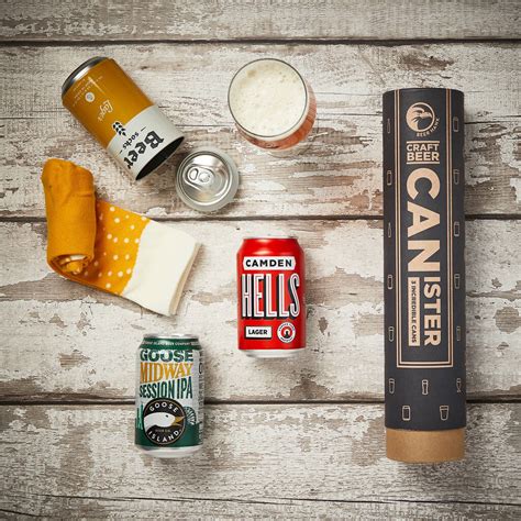Craft Beer And Socks Canister By Beer Hawk