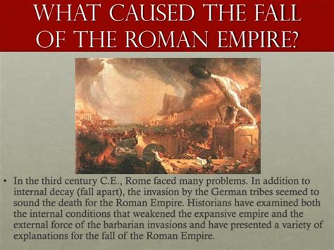 Ppt Ancient Rome The Fall Of Rome Powerpoint Presentation Id2104506