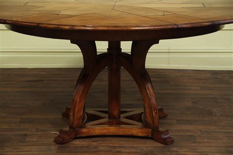 You can follow us at twitter. Solid Walnut Round Arts and Crafts Expandable Dining Room ...
