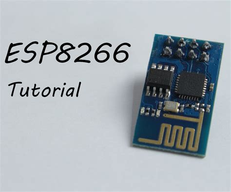 Esp8266 Wi Fi Module Explain And Connection 8 Steps Instructables