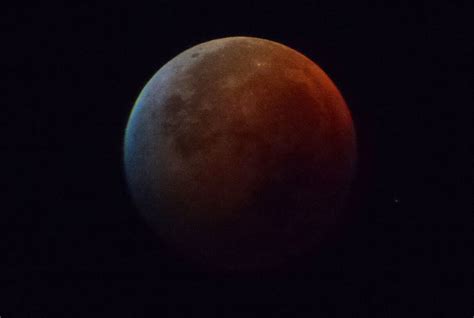 Eclipse Superluna Luna De Sangre Desde El Observatorio Astronómico De Temisas Agüimes Gran