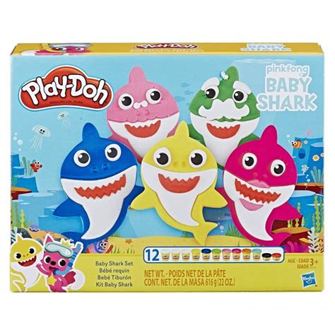 Amazon Play Doh Pinkfong Baby Shark Set For 899 Kids Activities