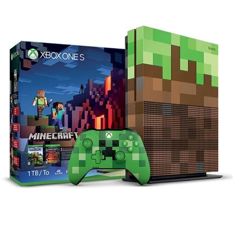 Consola Microsoft Xbox One S 1tb Minecraft Limited Edition Sp Digital