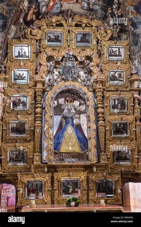 M Sica Folkl Rica Mexicana Ornamentado Altar Barroco Con La Virgen De