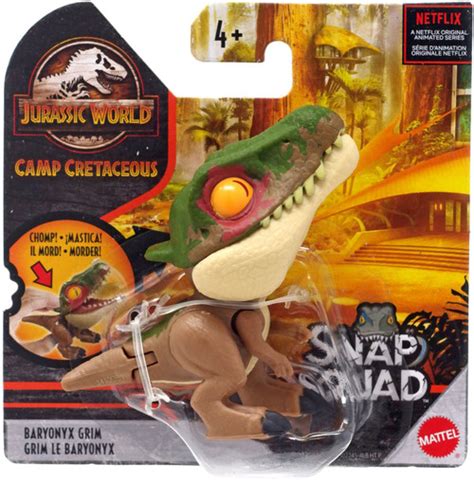 Jurassic World Camp Cretaceous Snap Squad Baryonyx Grim Mini Figure