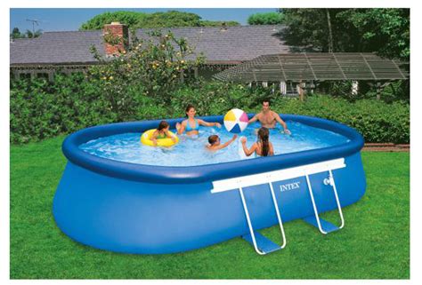 Intex Oval Frame Easy Set Swimming Pool 29909 Down From