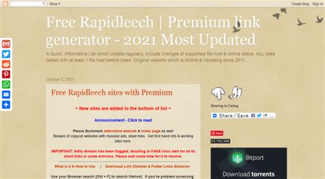 Freerapidleechlist Blogspot Free Rapidleech Premium Link