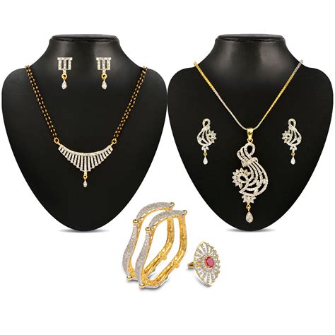 We ensure that our customers stay absolutely sure of their. Buy Aadvi 24k Gold Plated CZ Jewellery Collection Online ...