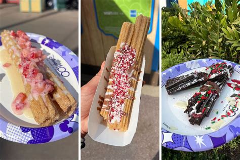 Review New Yule Log And Fresas Con Crema Churros Now Available At Disney