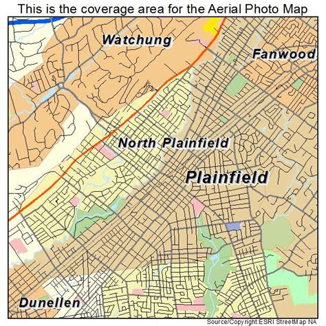 Aerial Photography Map Of Plainfield Nj New Jersey
