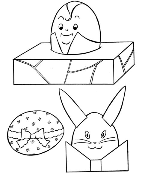Easter Egg Coloring Pages Bluebonkers Easter Egg Cutout Coloring