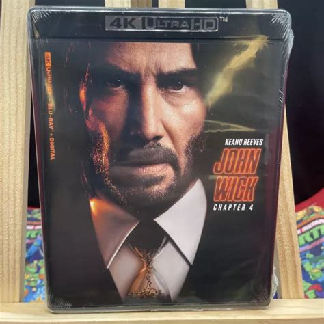 John Wick Chapter Ultra Hd K Blu Ray Digital Keanu Reeves Brand