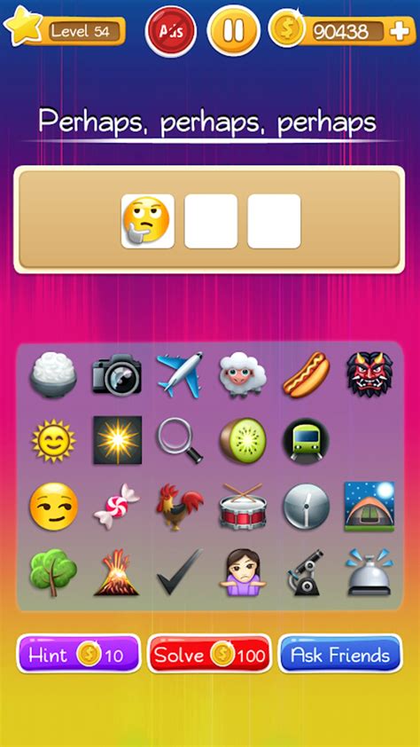 Words To Emojis Fun Emoji Guessing Quiz Game Apk Para Android Download