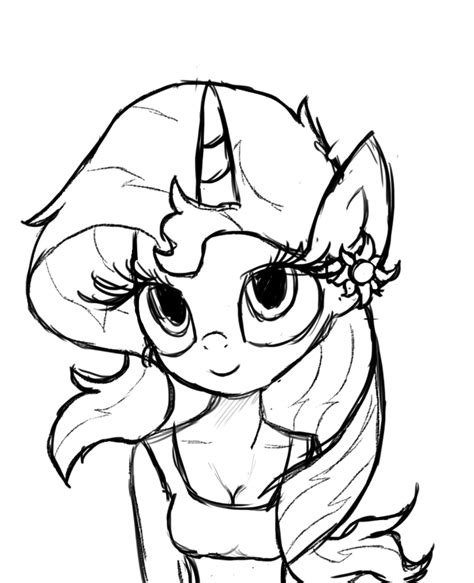 My Little Pony Sunset Shimmer Coloring Pages at GetColorings.com | Free